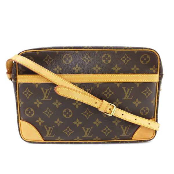 00387 1 Louis Vuitton Trocadero Monogram Shoulder Bag Brown