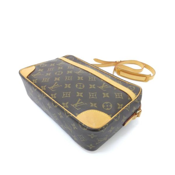 00387 3 Louis Vuitton Trocadero Monogram Shoulder Bag Brown