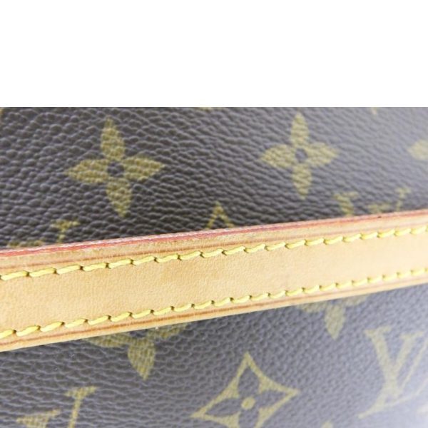 00387 6 Louis Vuitton Trocadero Monogram Shoulder Bag Brown