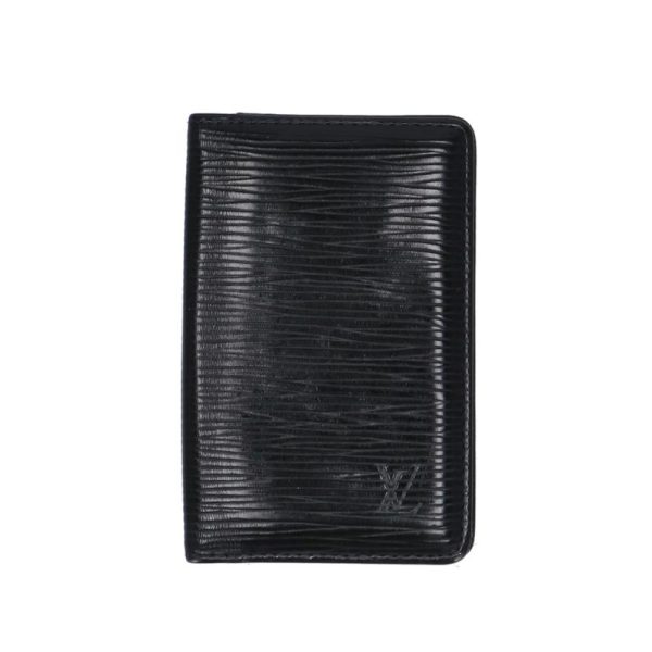 00418 1 Louis Vuitton Cult Visit Card Holder Epi Noir Black