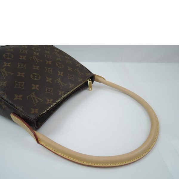 00436 4 Louis Vuitton Looping MM Bag Monogram Brown