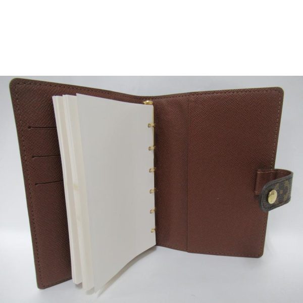 00493 6 Louis Vuitton Agenda Monogram Planner Brown