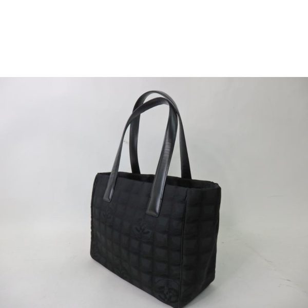 00496 3 Chanel New Travel Line Tote Black