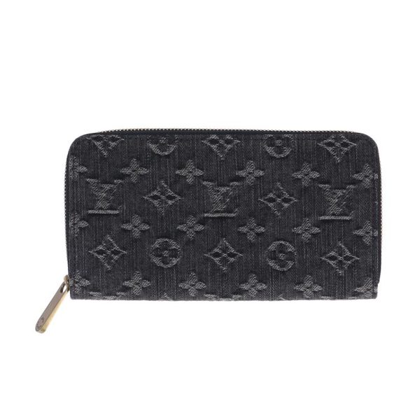 00508 1 Louis Vuitton Zippy Monogram Wallet Blue