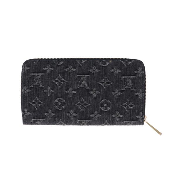 00508 2 Louis Vuitton Zippy Monogram Wallet Blue