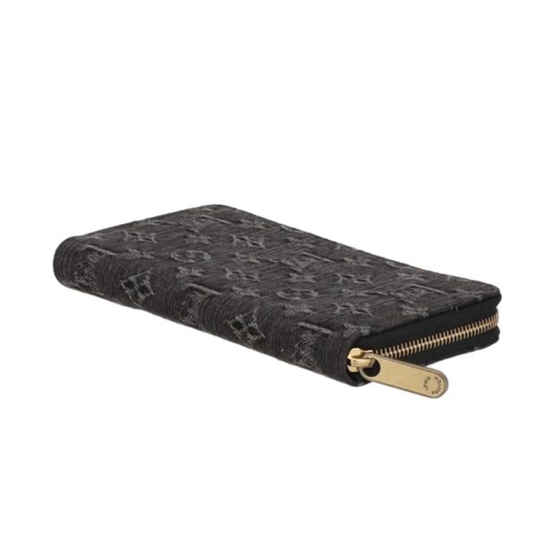 00508 3 Louis Vuitton Zippy Monogram Wallet Blue