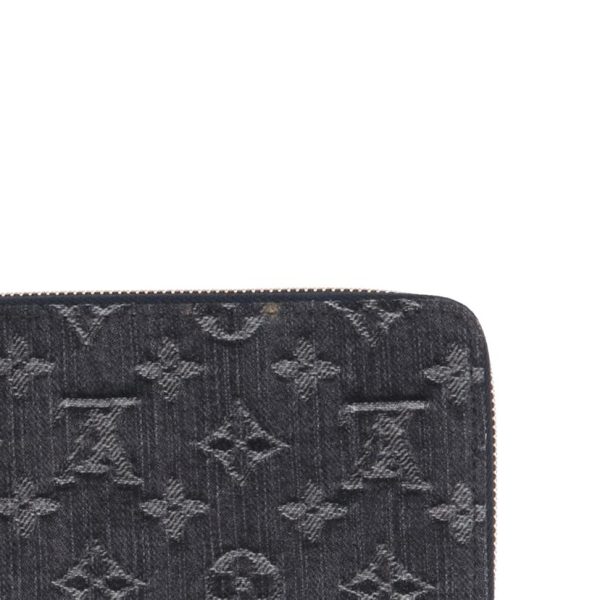 00508 6 Louis Vuitton Zippy Monogram Wallet Blue