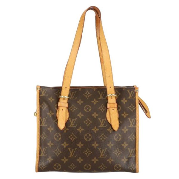 00560 1 Louis Vuitton Popin Monogram Satchel Bag Brown