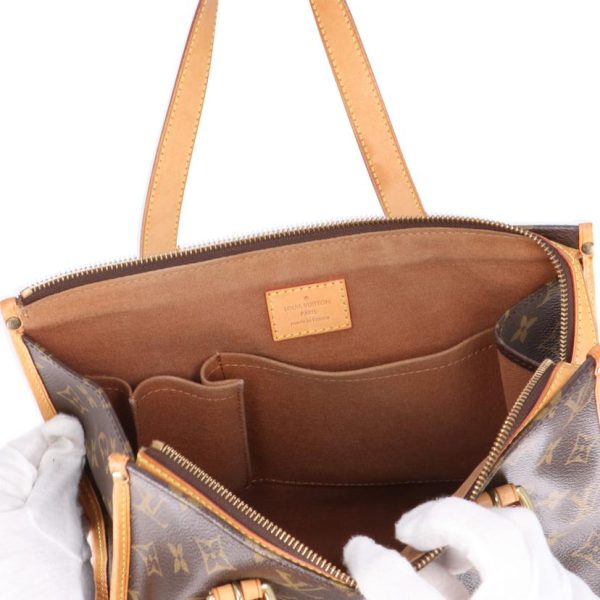 00560 10 Louis Vuitton Popin Monogram Satchel Bag Brown