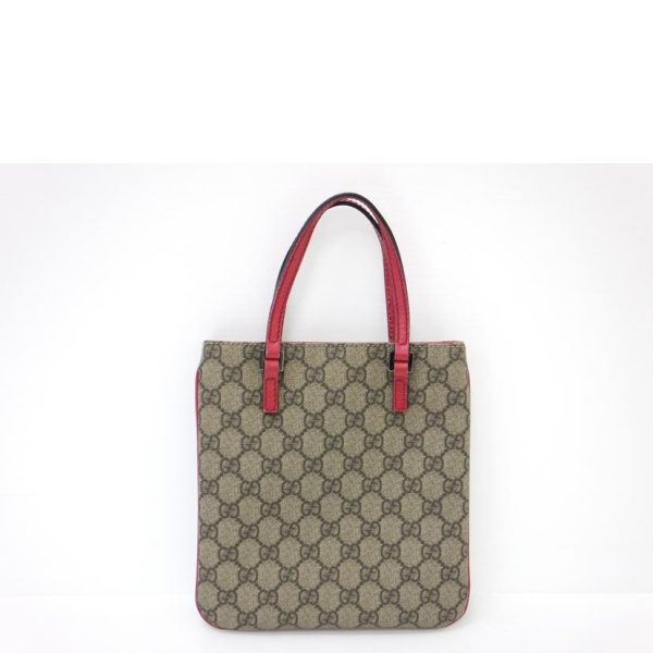 00615 2 Gucci GG Supreme Mini Tote Bag Biege