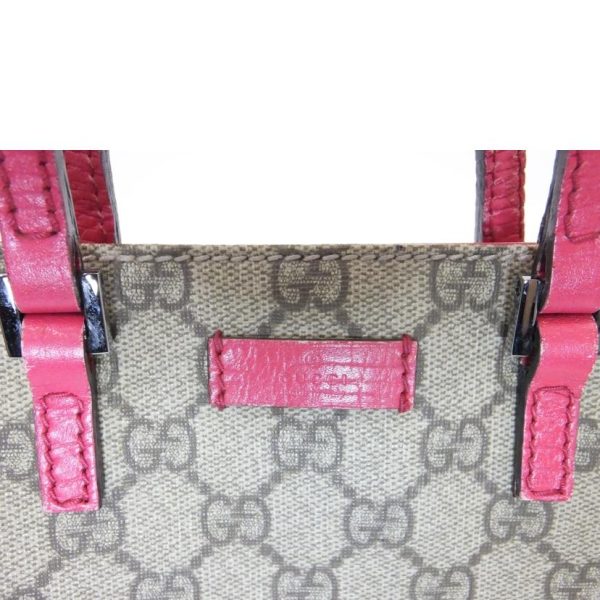 00615 8 Gucci GG Supreme Mini Tote Bag Biege