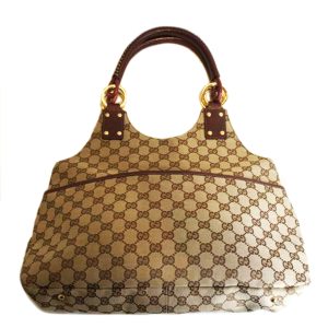 00663 1 Gucci Gg Shoulder Bag Brown Beige