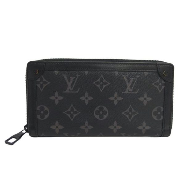 00700 1 Louis Vuitton Trunk Zippy Wallet Monogram Eclipse Wallet