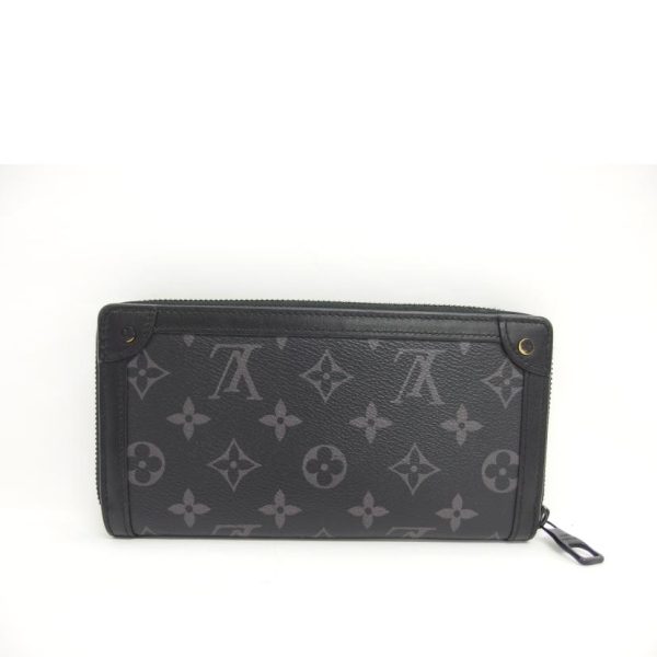 00700 2 Louis Vuitton Trunk Zippy Wallet Monogram Eclipse Wallet