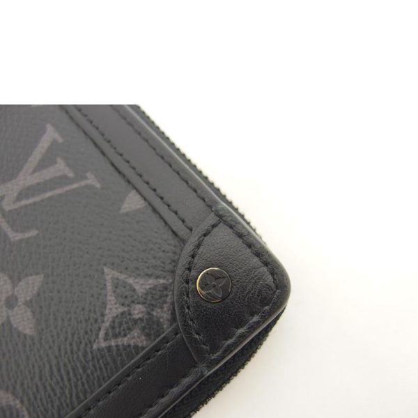 00700 7 Louis Vuitton Trunk Zippy Wallet Monogram Eclipse Wallet