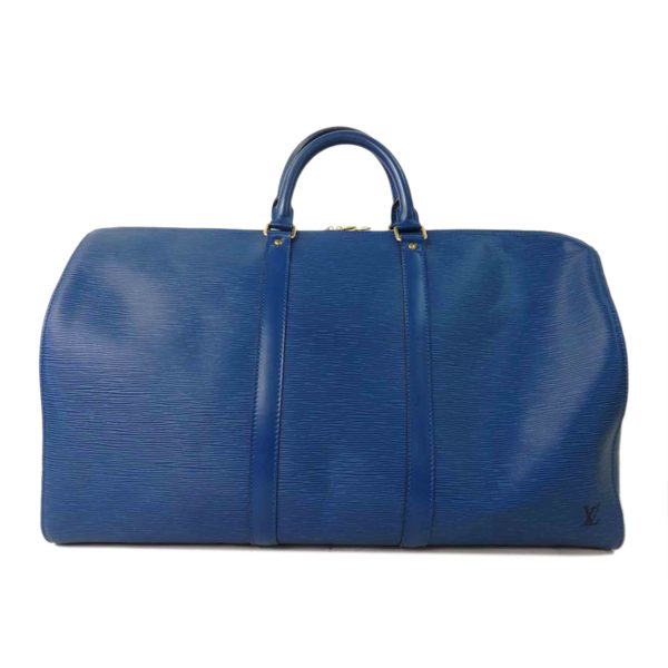 00707 1 Louis Vuitton Keepall 50 Epi Bag Toledo Blue