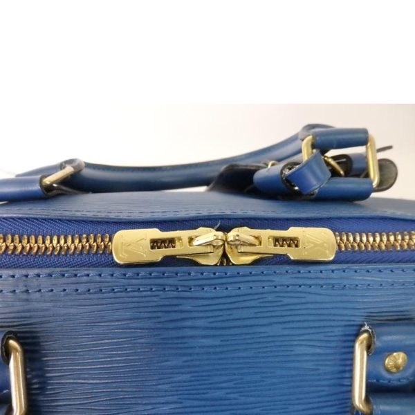 00707 7 Louis Vuitton Keepall 50 Epi Bag Toledo Blue