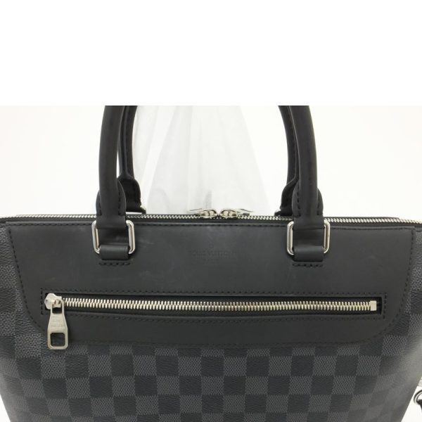 00738 7 Louis Vuitton Porte de Cumin Jour Damier Bag Graphite