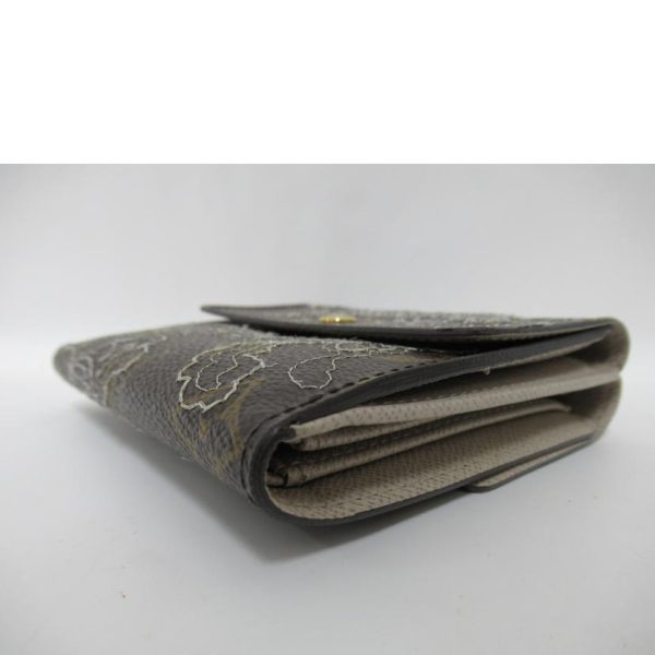 00776 3 Louis Vuitton Portefeuille Elise Monogram Wallet Dantel Argent