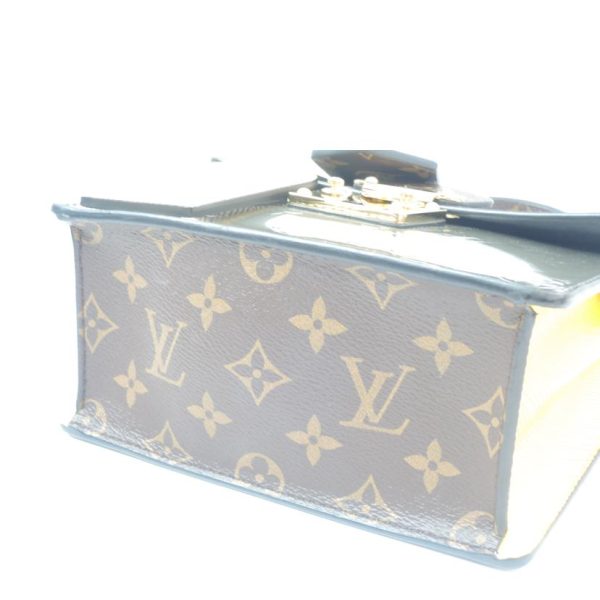 00801 3 Louis Vuitton Spring Street PM Bag Vernis Noir