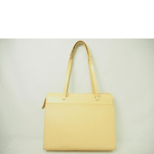 00908 2 Louis Vuitton Croisette GM Epi Handbag Yellow