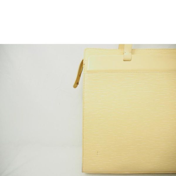 00908 3 Louis Vuitton Croisette GM Epi Handbag Yellow