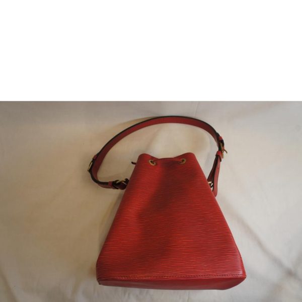 00922 2 Louis Vuitton Petinoet Bag Epi Leather Castilian Red