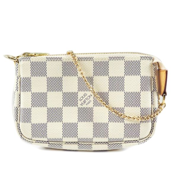 00930 1 Louis Vuitton Mini Pochette Accessoire Damier Azur