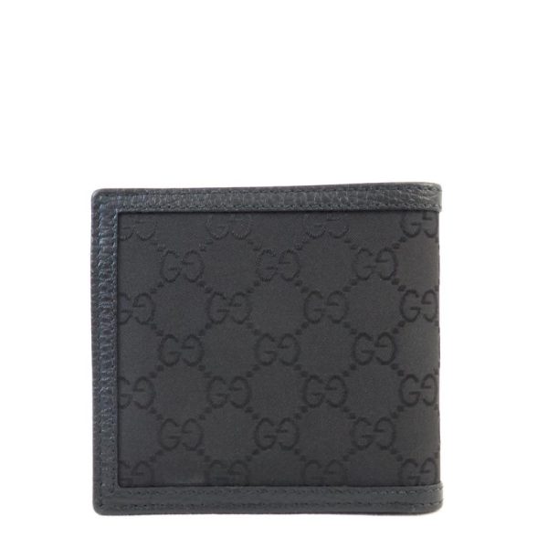 00942 2 Gucci Bi Fold Wallet Beige