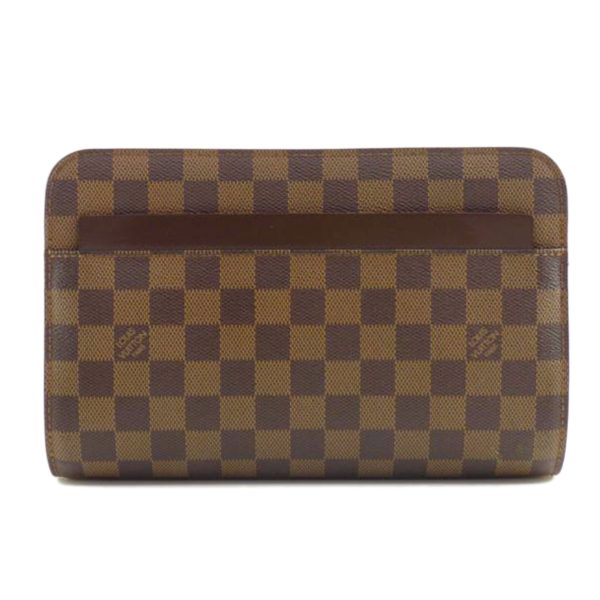 00944 1 Louis Vuitton Saint Louis Damier Ebene Handbag Brown