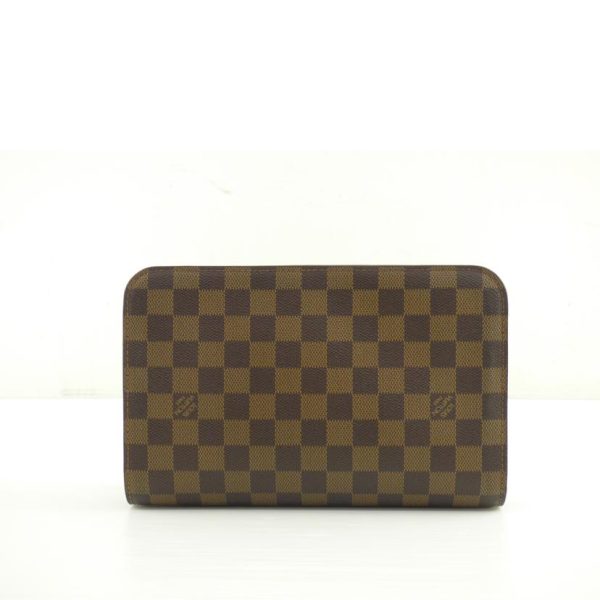 00944 2 Louis Vuitton Saint Louis Damier Ebene Handbag Brown