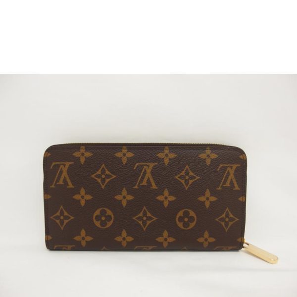 00984 2 Louis Vuitton Zippy Wallet Monogram Wallet Brown