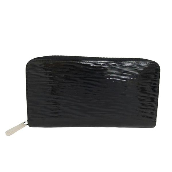 01035 1 Louis Vuitton Zippy Wallet Epi Wallet Noir Black