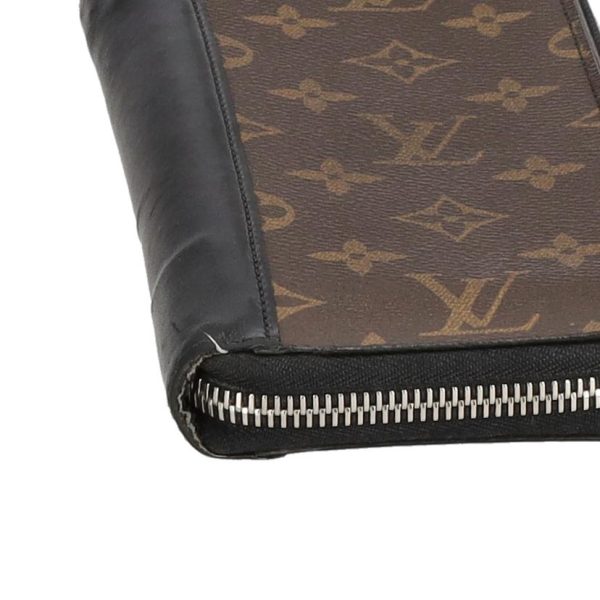 01035 7 Louis Vuitton Zippy Wallet Vertical Monogram Wallet Brown