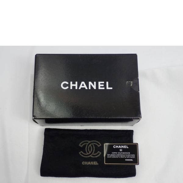 01063 6 Chanel Chain Shoulder Bag Black