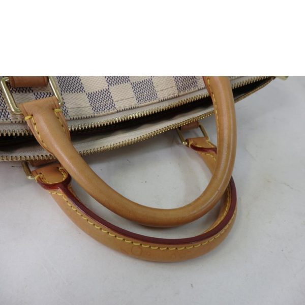 01148 5 Louis Vuitton Speedy Damier Tote Bag Blue