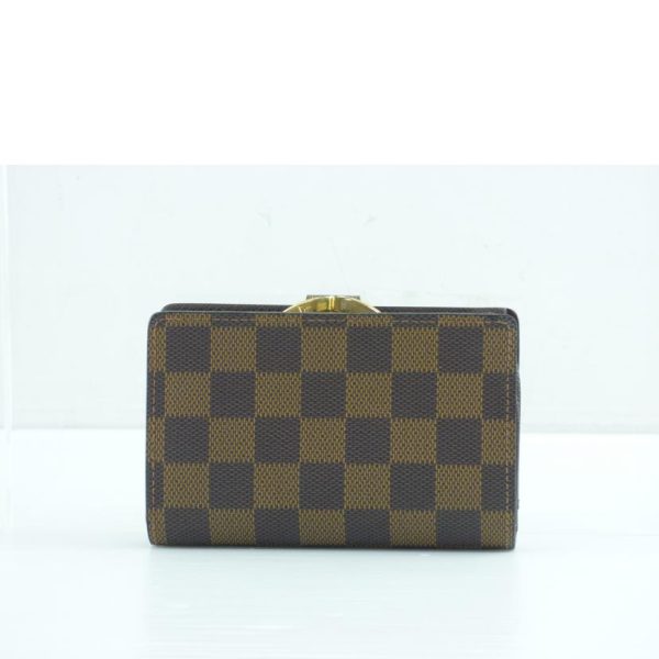 01156 2 Louis Vuitton Portefeuil Vienois Damier Ebene Wallet Brown