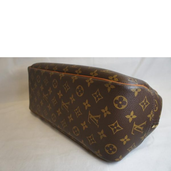 01189 3 Louis Vuitton Deauville Bag Monogram Canvas Brown