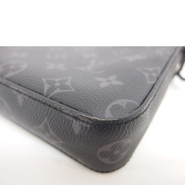 01219 8 Louis Vuitton Trio Messenger Monogram Eclipse Reverse Bag