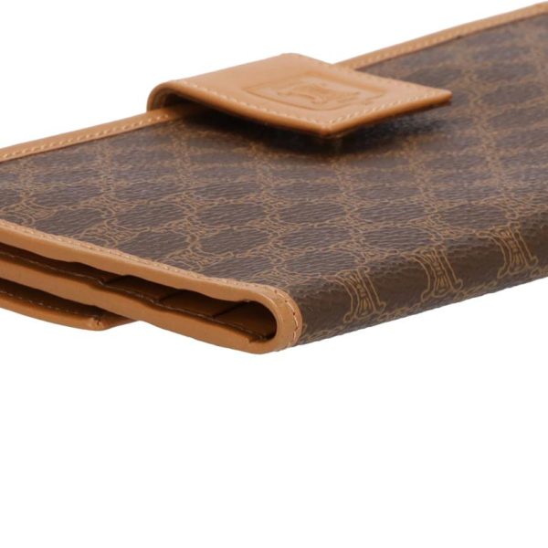 01255 3 Celine Long Wallet Macadam Pattern