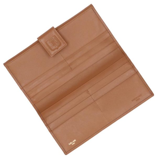 01255 4 Celine Long Wallet Macadam Pattern