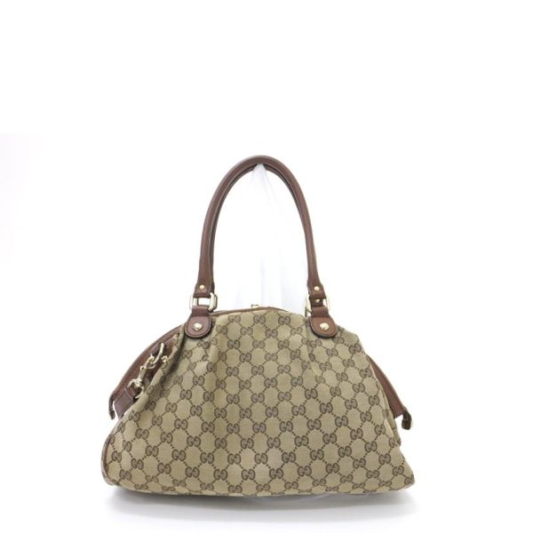 01278 2 Gucci Sookie GG Canvas 2Way Bag