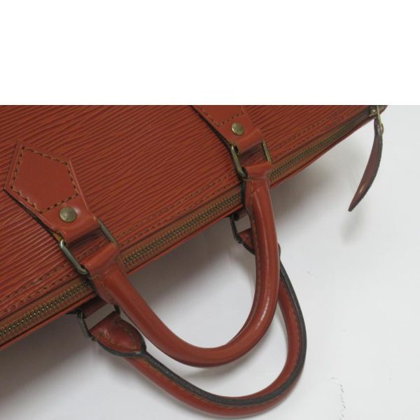 01285 4 Louis Vuitton Speedy Epi Handbag Brown