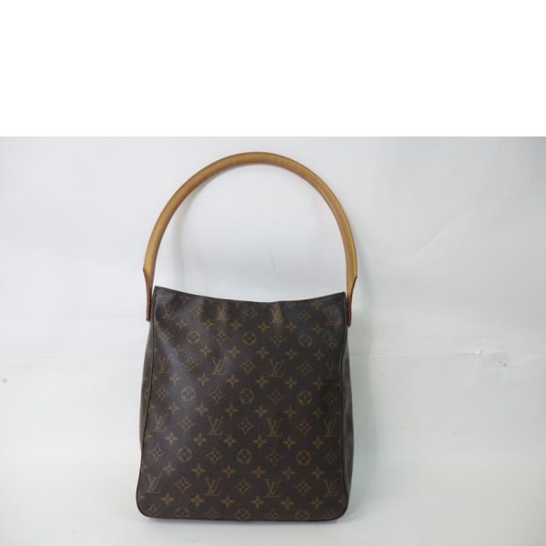 01325 2 Louis Vuitton Looping GM Bag Monogram Canvas Brown