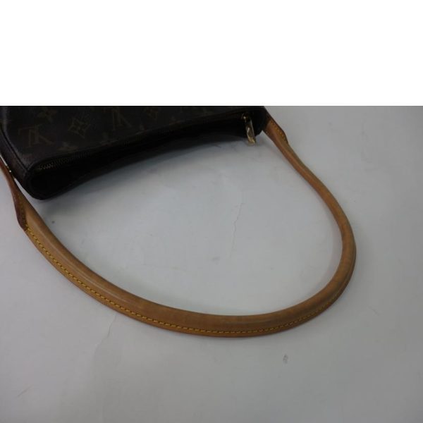 01325 5 Louis Vuitton Looping GM Monogram Shoulder Bag Brown