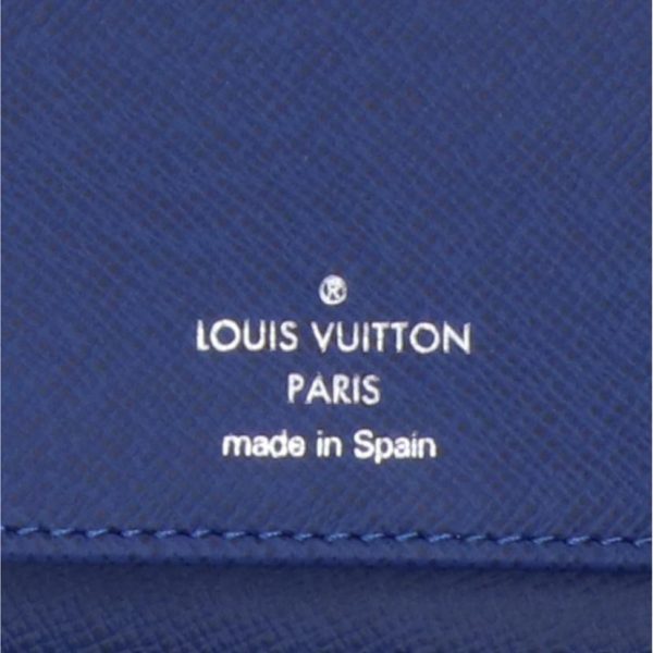 01339 4 Louis Vuitton Zippy Wallet Vertical Tigarama Wallet Cobalt