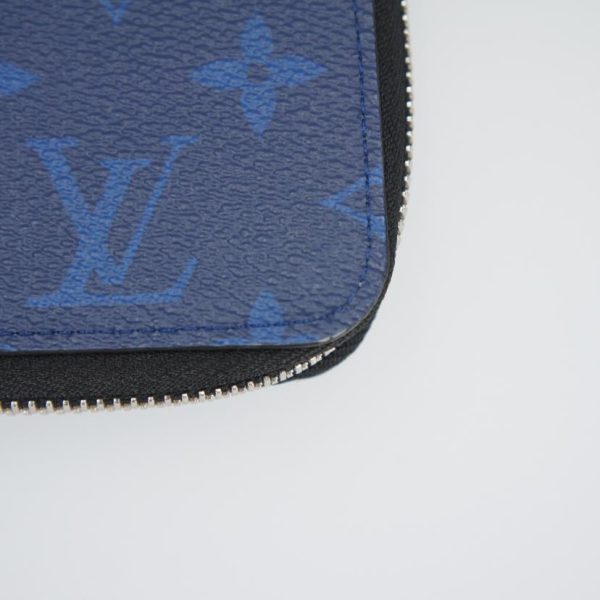 01339 8 Louis Vuitton Zippy Wallet Vertical Tigarama Wallet Cobalt