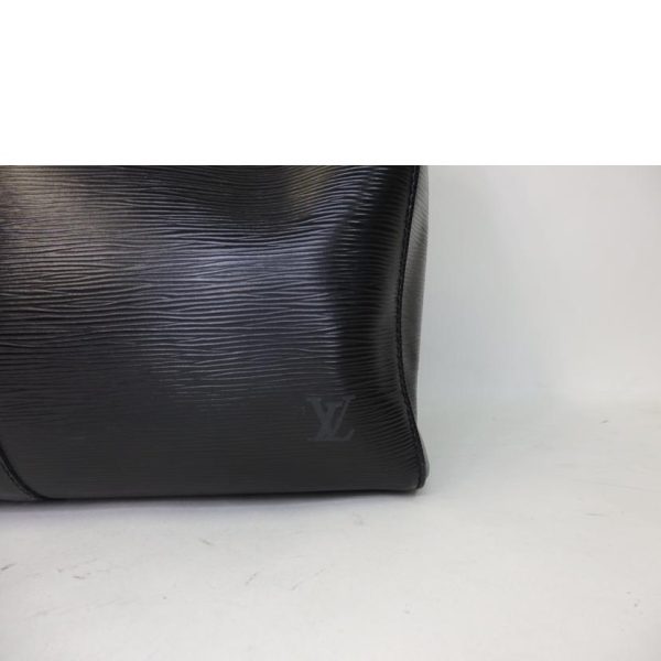 01346 8 Louis Vuitton Keepall 55 Epi Bag Noir