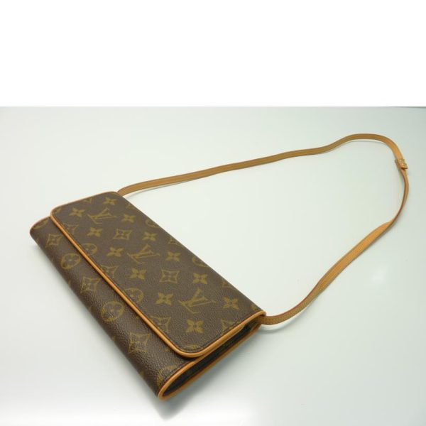 01360 3 Louis Vuitton Pochette Twin GM Monogram Bag