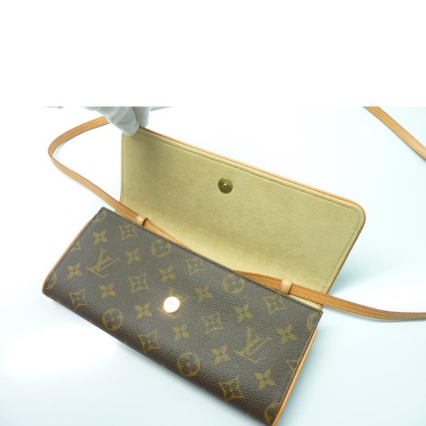 01360 4 Louis Vuitton Pochette Twin GM Monogram Bag